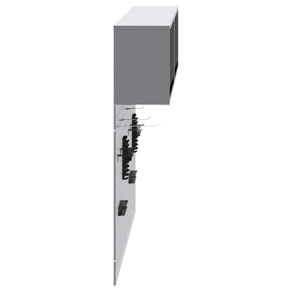Werkzeugschrank-Set 6 stk. Schwarz Pulverbeschichteter Stahl