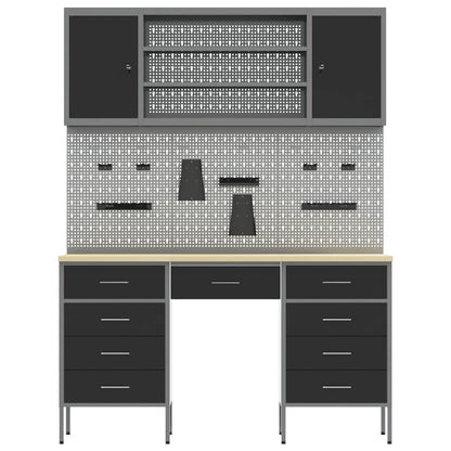Werkbank 7 stk. Schwarz Ingenieure Holz und Stahl
