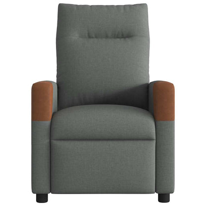 Relaxsessel Dunkelgrau Stoff