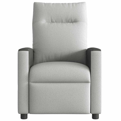 Massagesessel Wolkengrau Stoff