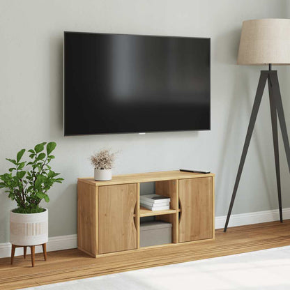 TV-Schrank ODDA 79x24x40 cm Massivholz Kiefer