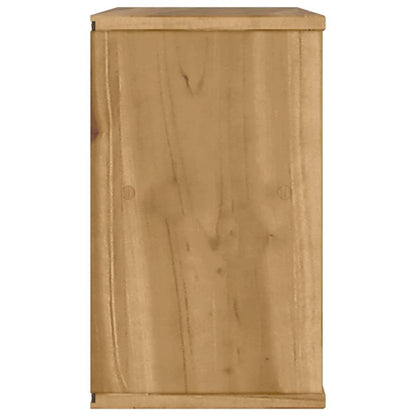 TV-Schrank ODDA 79x24x40 cm Massivholz Kiefer