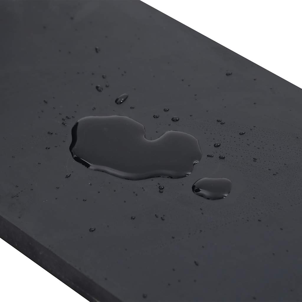 Gummileiste für Schneepflug Schwarz 300x15x1 cm