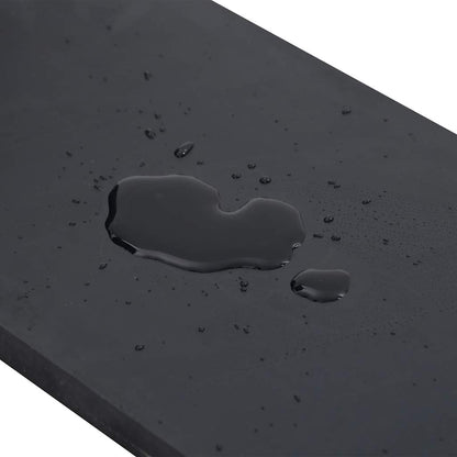 Gummileiste für Schneepflug Schwarz 300x15x1 cm