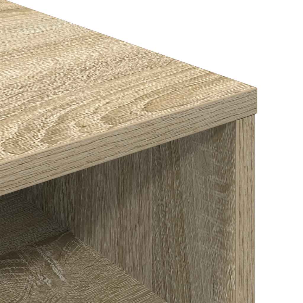 Bibliothèque en chêne Sonoma 34x31x80 cm matériau bois