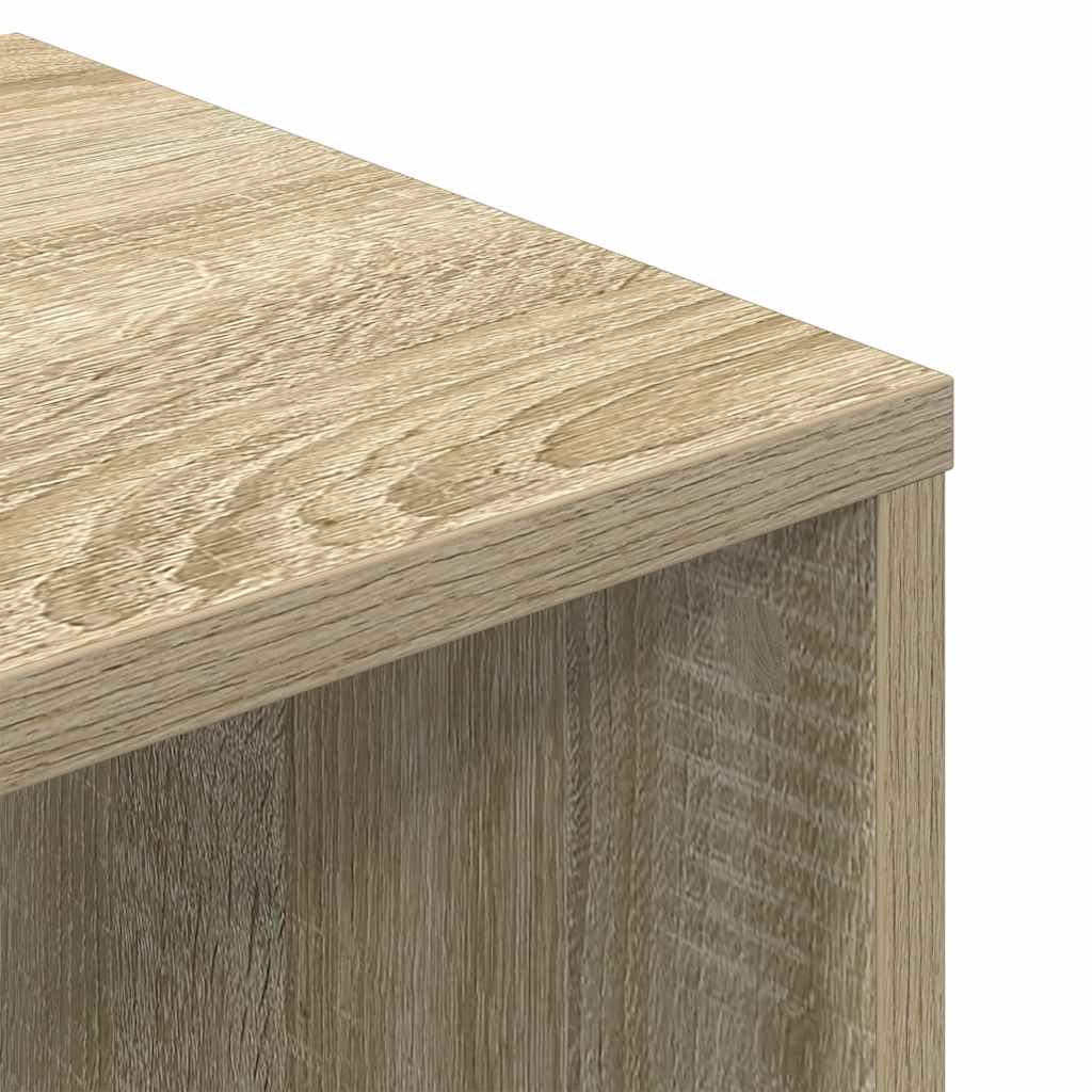 Bibliothèque en chêne Sonoma 34x31x112 cm matériau bois