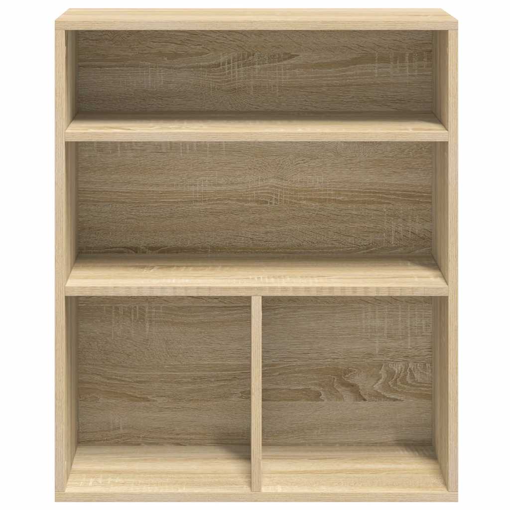 Bibliothèque en chêne Sonoma 60x30x71,5 cm, matériau bois