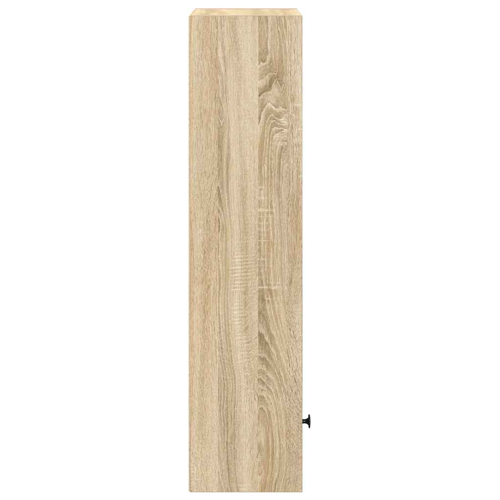 Bibliothèque en chêne Sonoma 31x24x102 cm matériau bois