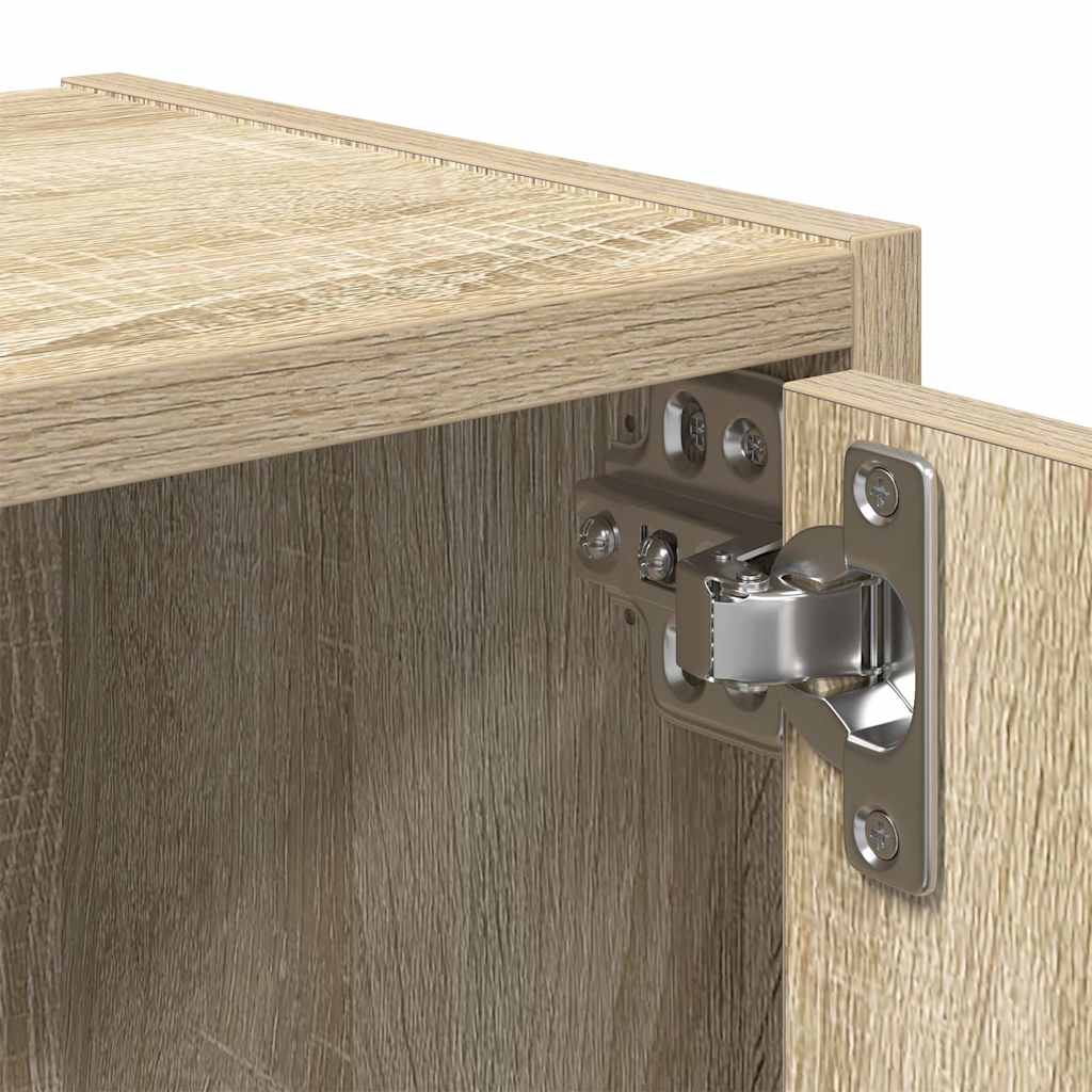 Bücherregal Sonoma-Eiche 40x24x77 cm Holzwerkstoff