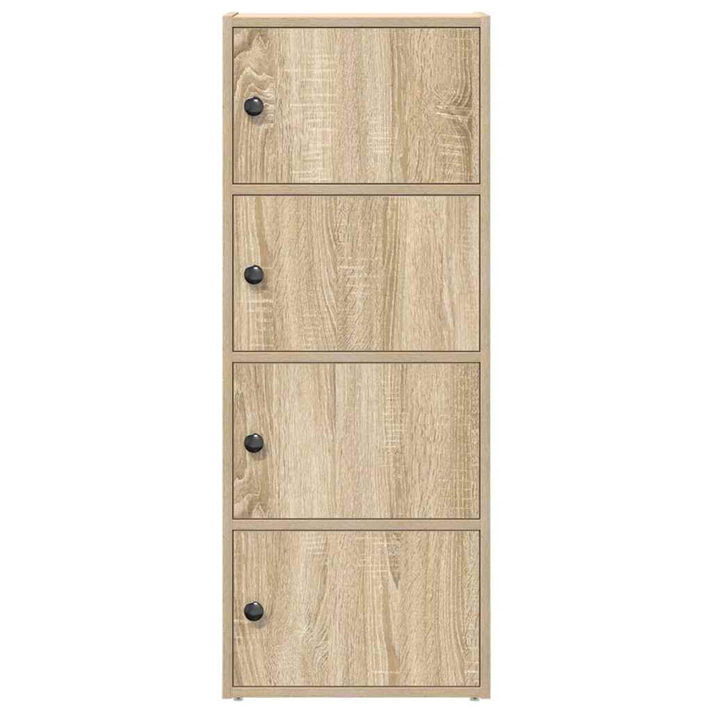 Bücherregal Sonoma-Eiche 40x24x102 cm Holzwerkstoff