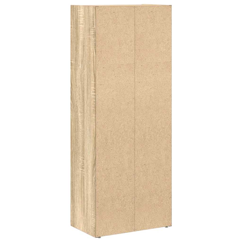 Bücherregal Sonoma-Eiche 40x24x102 cm Holzwerkstoff