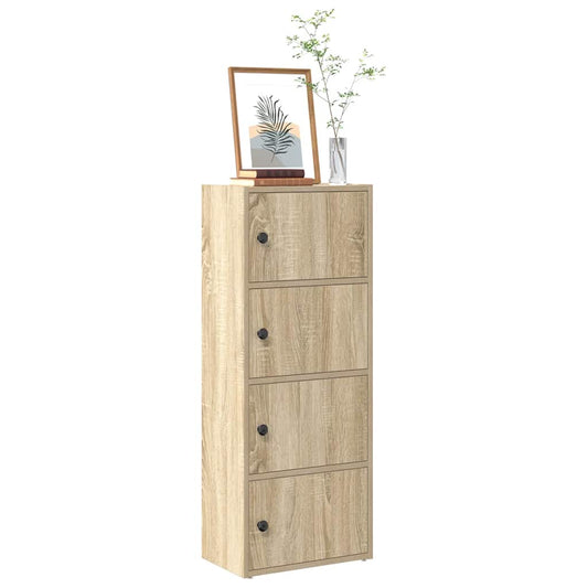 Bücherregal Sonoma-Eiche 40x24x102 cm Holzwerkstoff