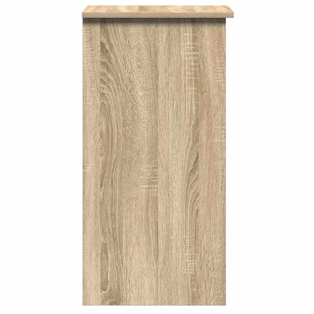 Schreibtisch mit Regalen Sonoma-Eiche 84x40x78 cm Holzwerkstoff