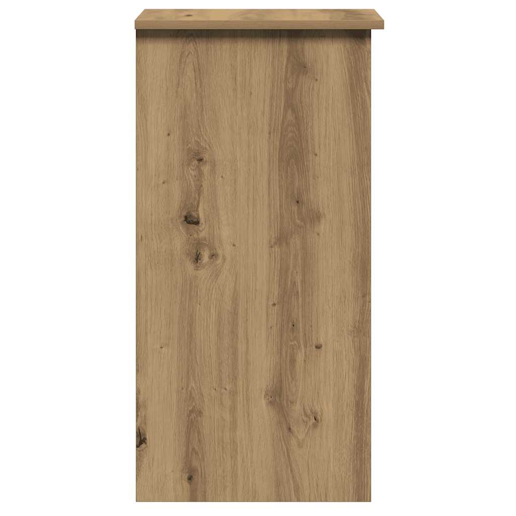 Schreibtisch mit Regal Artisan-Eiche 84x40x78cm Holzwerkstoff