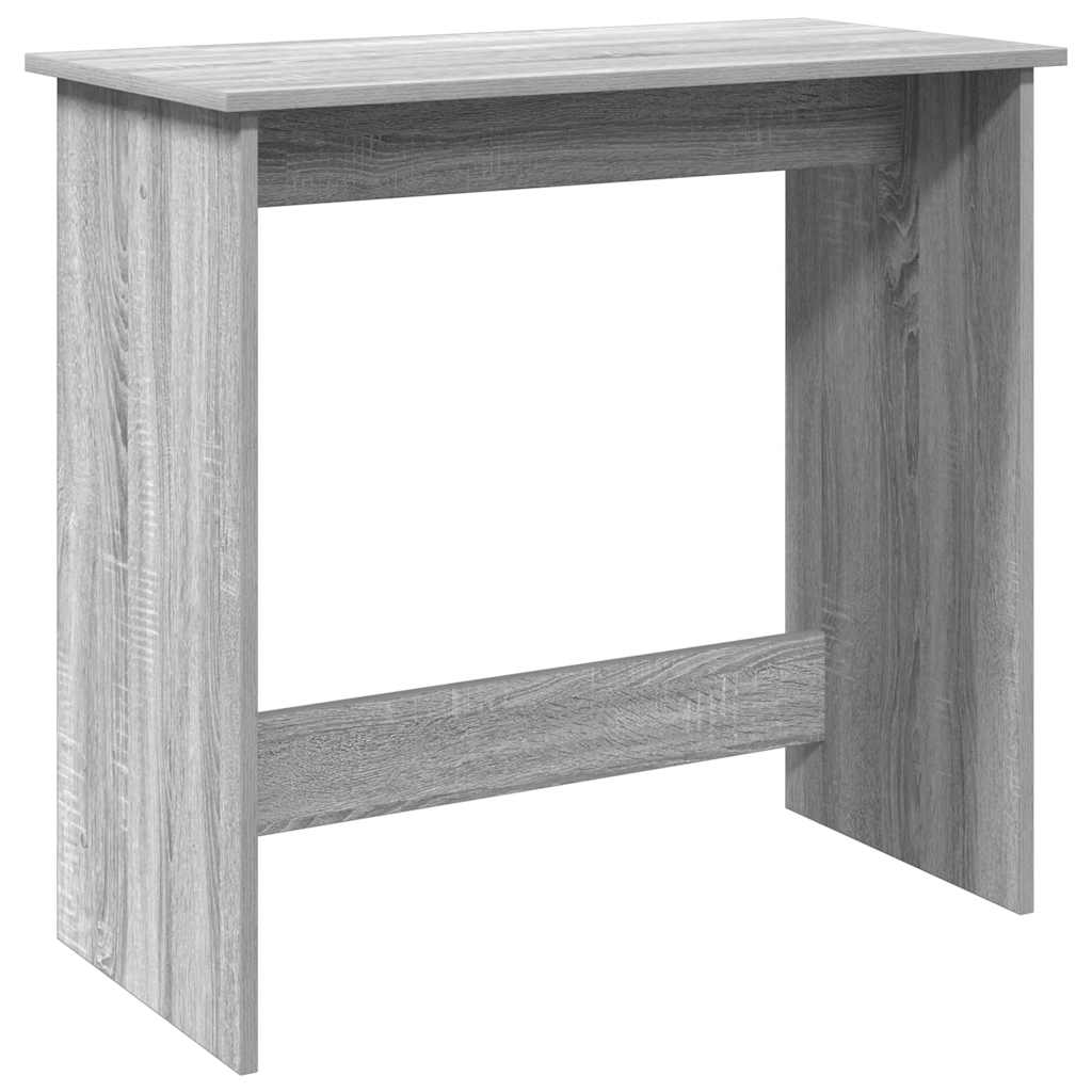 Bureau Sonoma gris 80x40x75 cm matériau bois