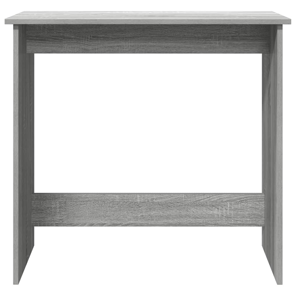 Bureau Sonoma gris 80x40x75 cm matériau bois