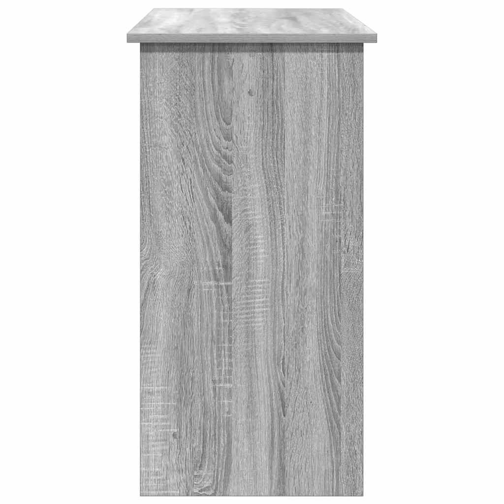 Bureau Sonoma gris 80x40x75 cm matériau bois