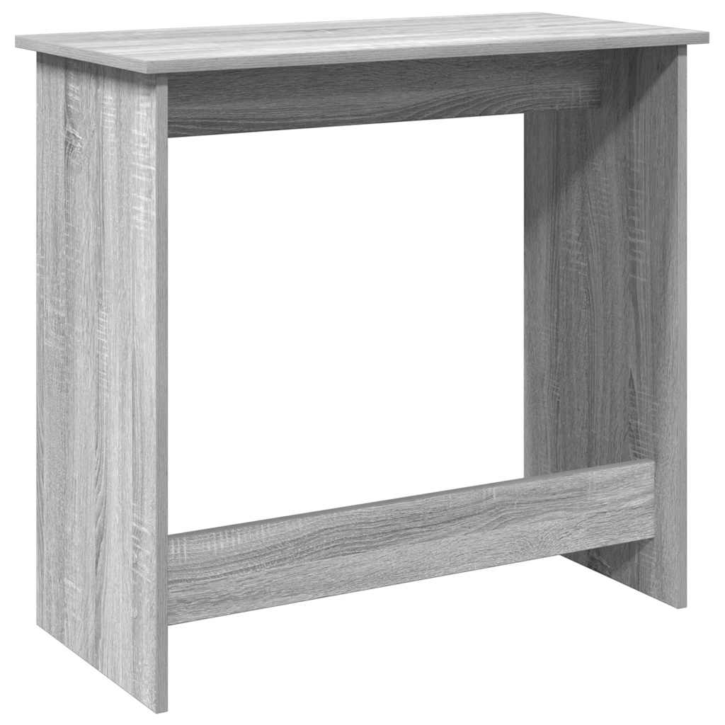 Bureau Sonoma gris 80x40x75 cm matériau bois