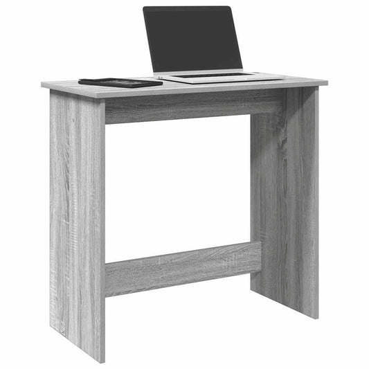 Bureau Sonoma gris 80x40x75 cm matériau bois
