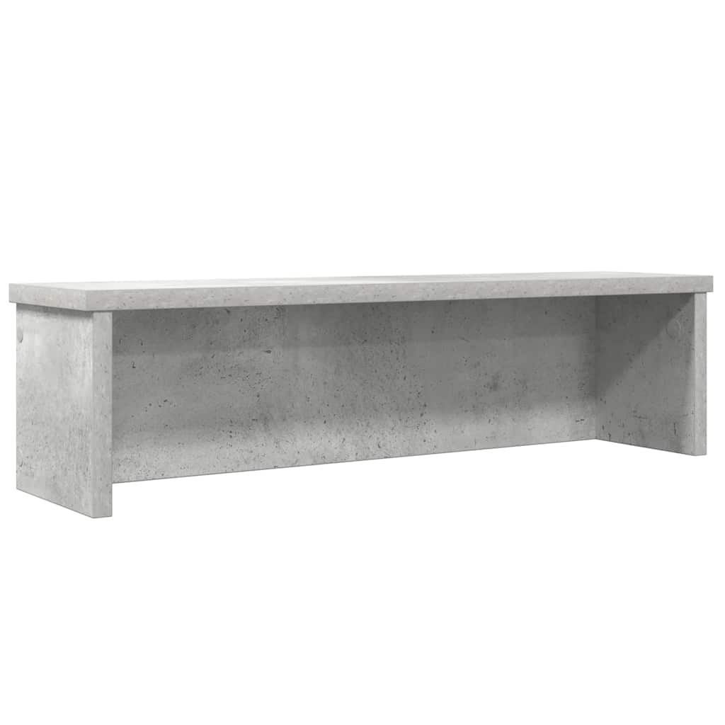 Étagères de cuisine empilables, lot de 2, gris béton, 50 x 15 x 16 cm