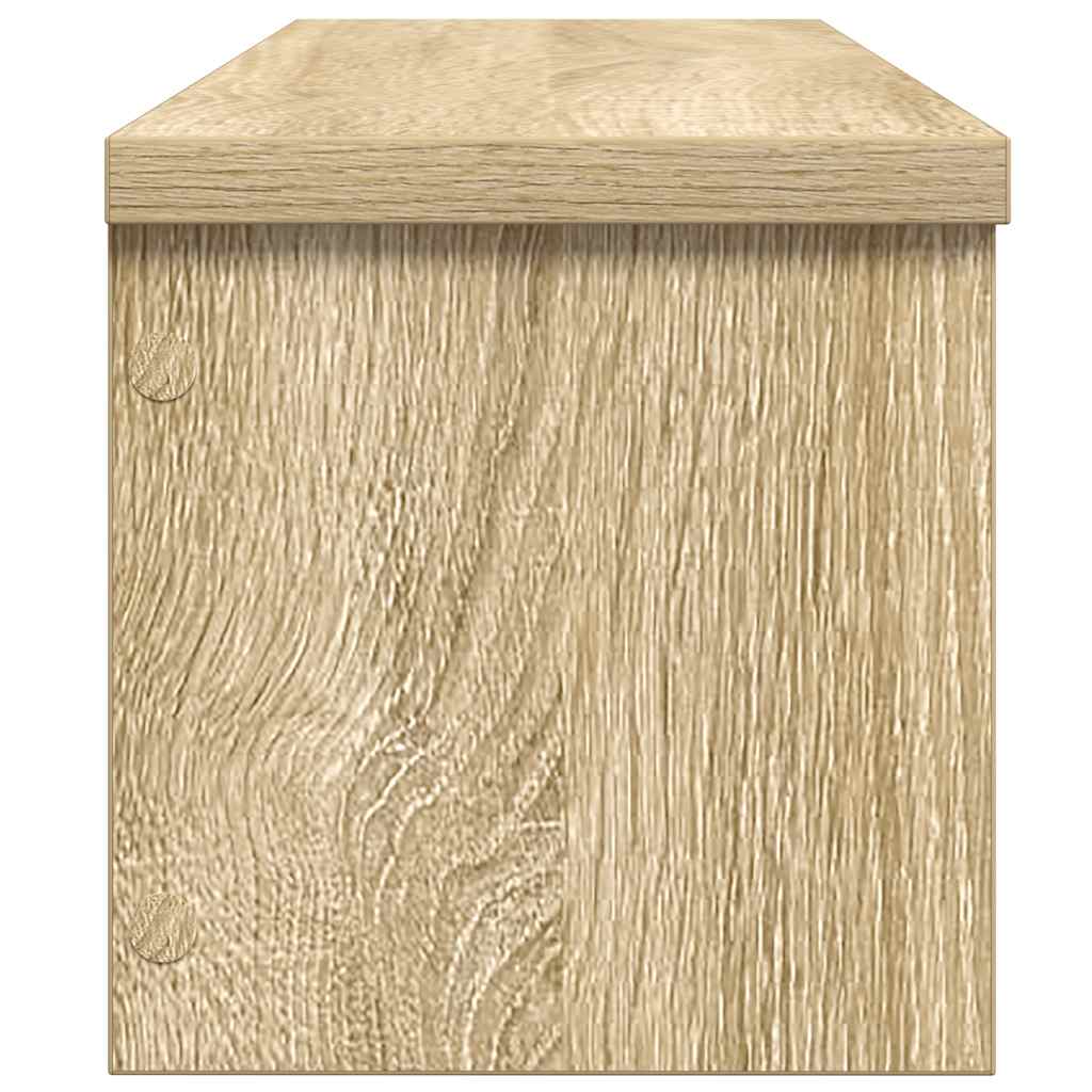Étagère de cuisine empilable en chêne Sonoma 60x15x16 cm matériau bois