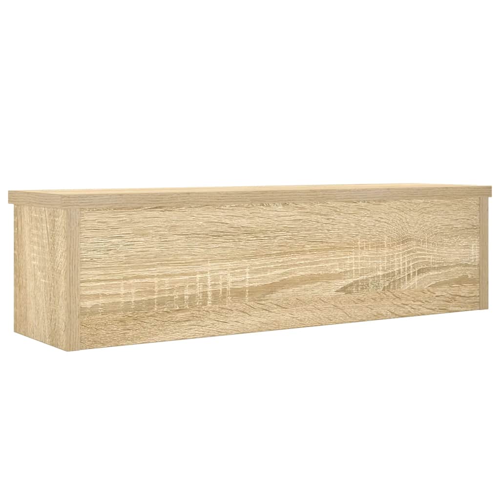 Étagère de cuisine empilable en chêne Sonoma 60x15x16 cm matériau bois