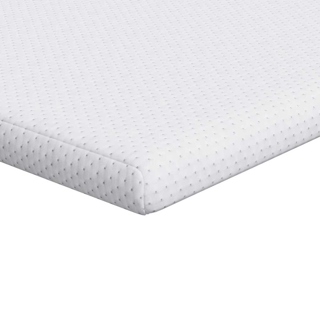 Matratzenpads Weiß 90 x 200 cm 100% Polyester Jacquardstoff