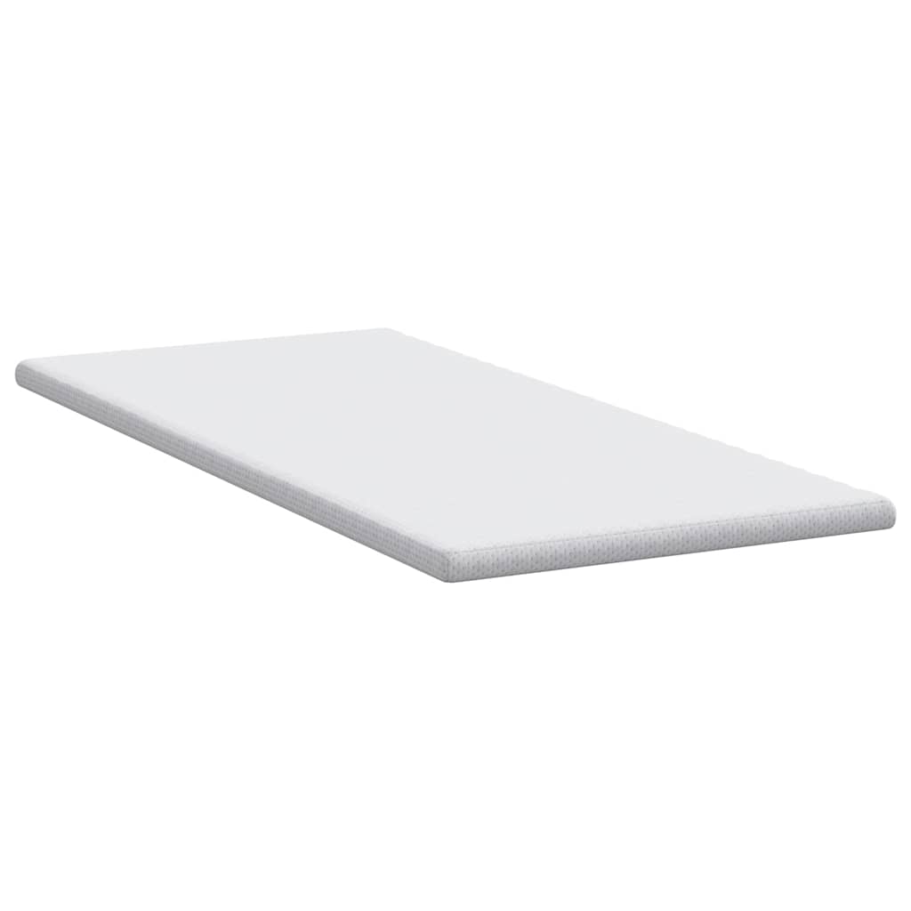 Matratzenpads Weiß 90 x 200 cm 100% Polyester Jacquardstoff