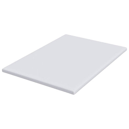 Matratzentopper aus Memory-Schaum 140 x 190 cm Thick Weich Weiß