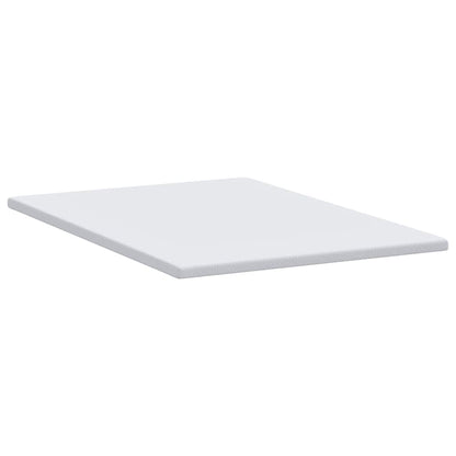 Matratzentopper aus Memory-Schaum 140 x 190 cm Thick Weich Weiß