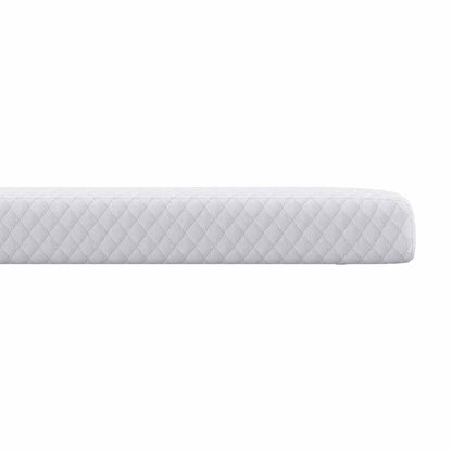 Matratzentopper aus Memory-Schaum 140 x 190 cm Thick Weich Weiß