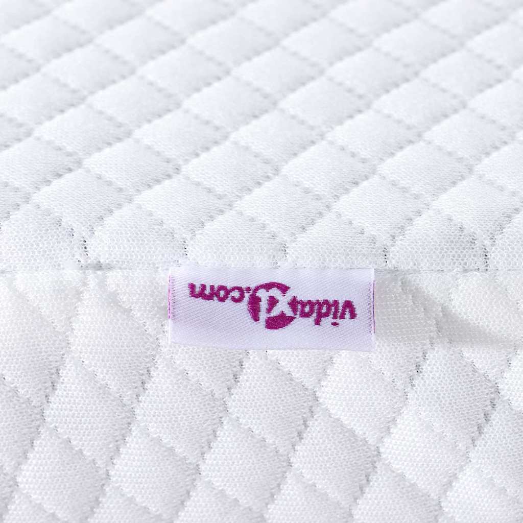 Matratzentopper aus Memory-Schaum 140 x 200 cm Thick Weich Weiß