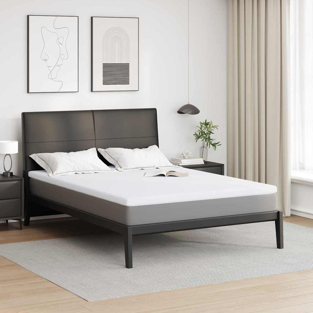 Matratzentopper aus Memory-Schaum 140 x 200 cm Thick Weich Weiß