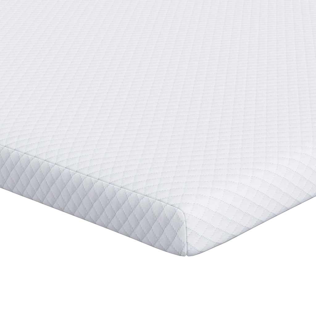 Matratzentopper aus Memory-Schaum 140 x 200 cm Thick Weich Weiß