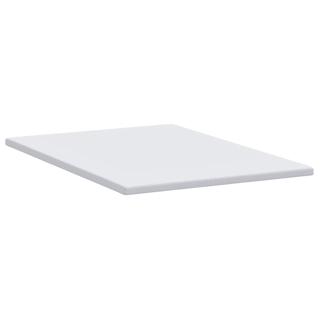 Matratzentopper aus Memory-Schaum 140 x 200 cm Thick Weich Weiß