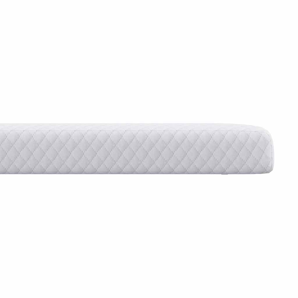 Matratzentopper aus Memory-Schaum 140 x 200 cm Thick Weich Weiß