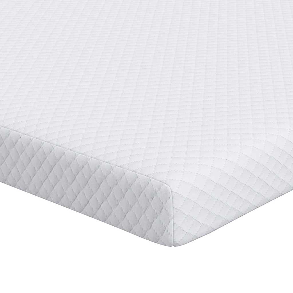 Matratzenpads Weiß 70 x 200 cm 100% Polyester Jacquardstoff