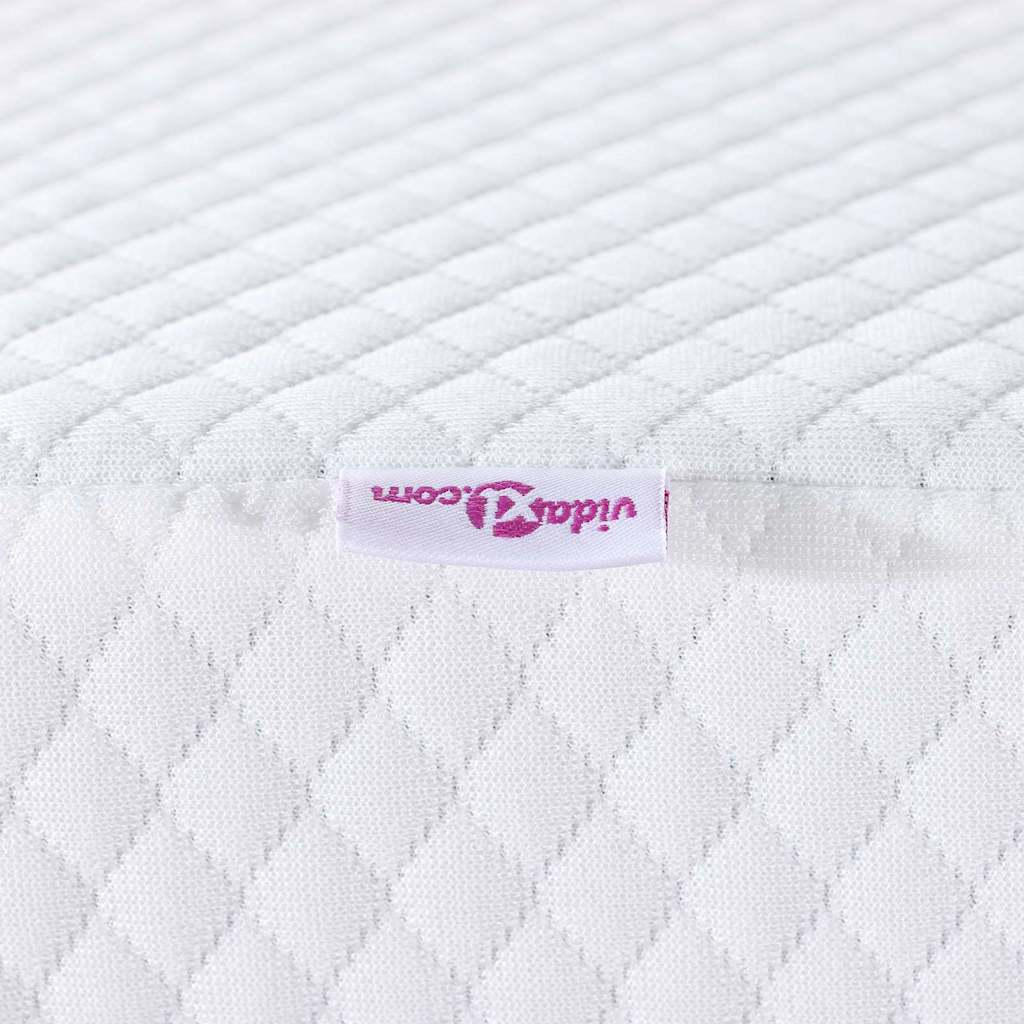 Matratzenpads Weiß 80 x 200 cm 100% Polyester Jacquardstoff