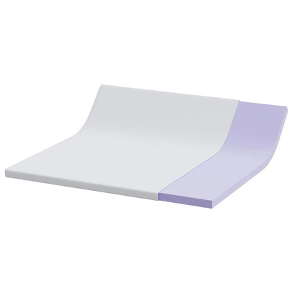 Matratzentopper aus Memory-Schaum 180 x 200 cm Thick Weich Weiß