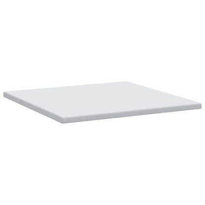 Matratzentopper aus Memory-Schaum 180 x 200 cm Thick Weich Weiß