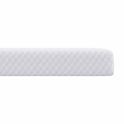 Matratzentopper aus Memory-Schaum 180 x 200 cm Thick Weich Weiß