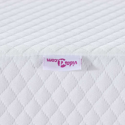 Matratzentopper aus Memory-Schaum 100 x 200 cm Thick Weich Weiß