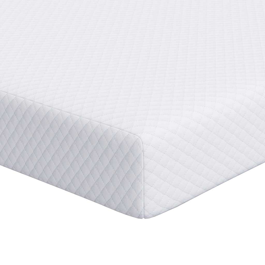Matratzentopper aus Memory-Schaum 100 x 200 cm Thick Weich Weiß
