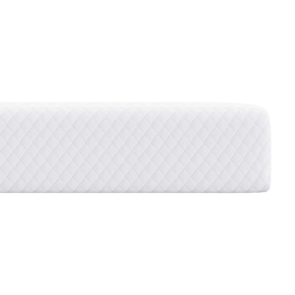 Matratzentopper aus Memory-Schaum 100 x 200 cm Thick Weich Weiß