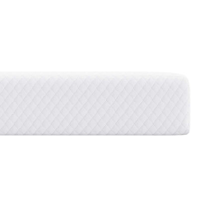 Matratzentopper aus Memory-Schaum 200 x 200 cm Thick Weich Weiß