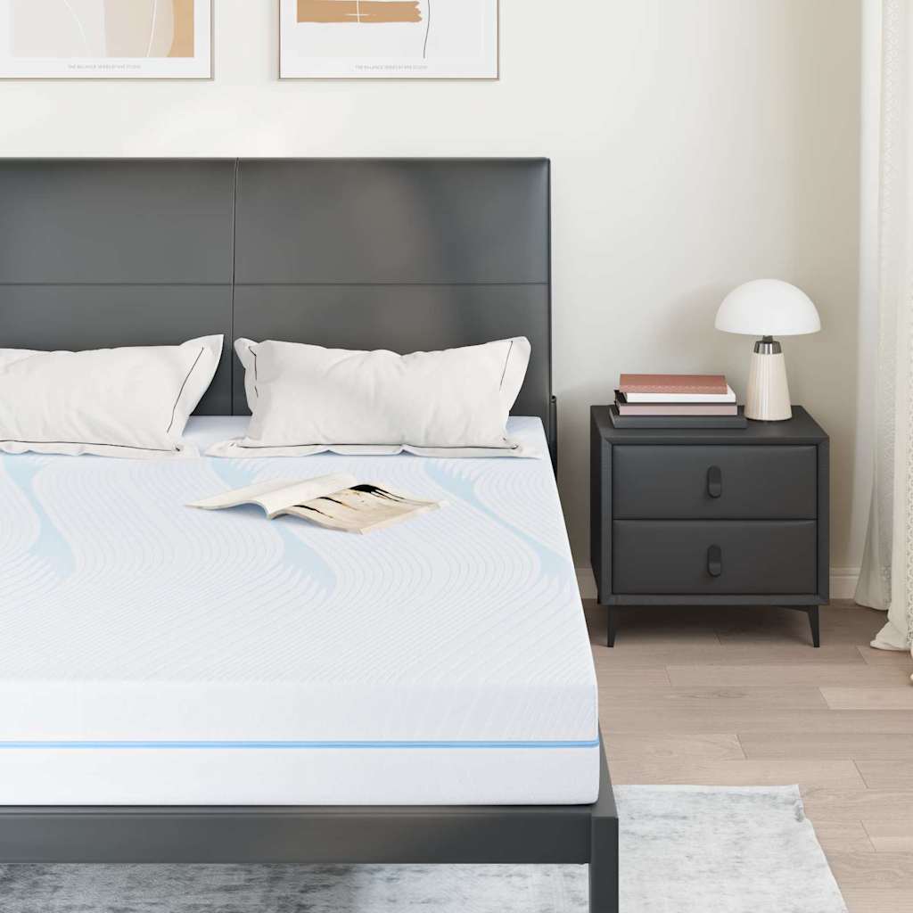 Matratze Weiß 160 x 200 cm der Schaum