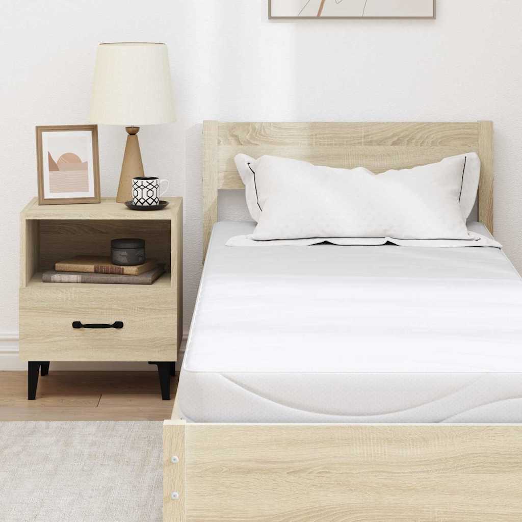 Matratze Weiß 80 x 200 cm Gel-Speicherschaum