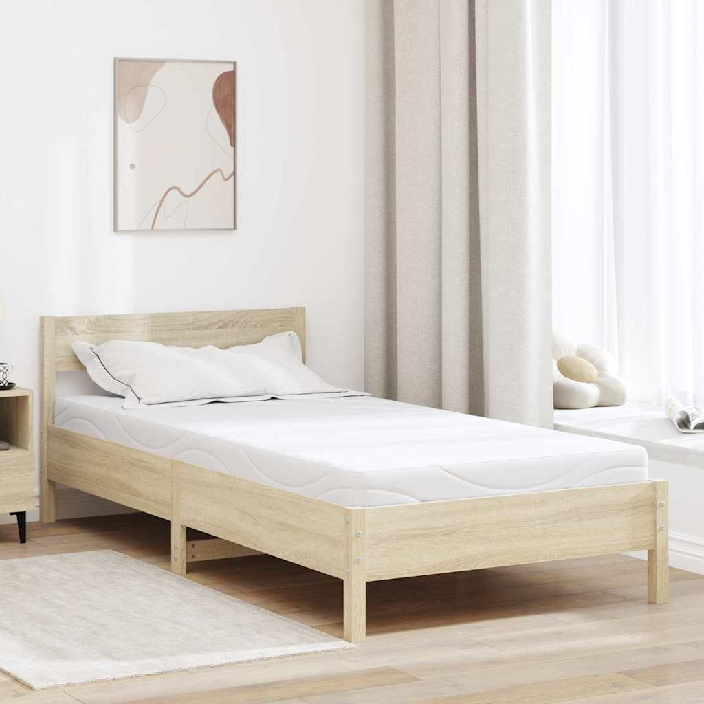 Matratze Mittel 90 x 190 cm Weiß