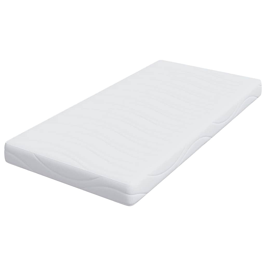 Matratze Weiß 90 x 200 cm Gel-Speicherschaum