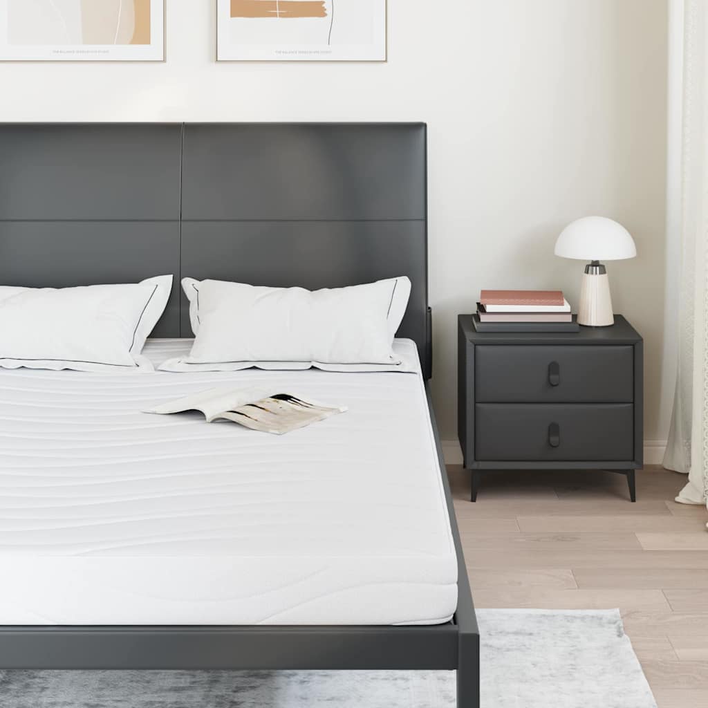 Matratze Weiß 140 x 200 cm Gel-Speicherschaum